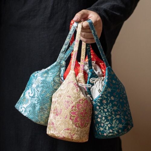 Large Capacity Drawstring Bag Simple Fashion Messenger Bag Package Pocket - Afbeelding 1 van 17