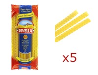 Pasta Divella Italienische Mafaldine Aus Hartweizenmehl 5 StüCk 500 Gr