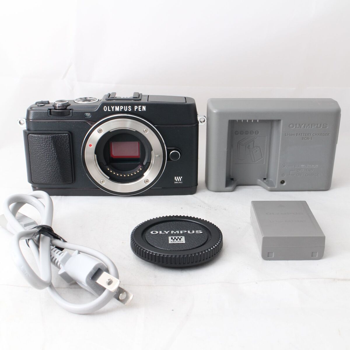 OLYMPUS PEN E-P5 Body Black Mirrorless Single-Lens Shot OLYMPUS PEN E-P5 Body Black Mirrorless Single-Lens Shot