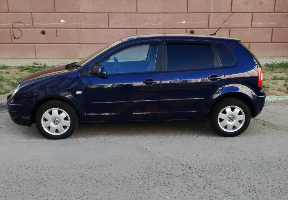 VW POLO mk4 9N/9N3 5doors Hatchback 20022009 4pc wind deflectors