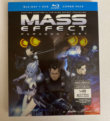Brand New Mass Effect: Paragon Lost (Blu-Ray + DVD) w/Slipcover