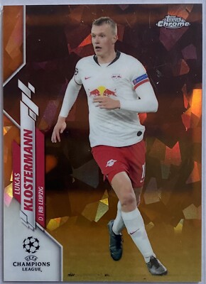 2019-20 Topps Chrome UEFA Champions League Sapphire Orange LUKAS KLOSTERMANN /50