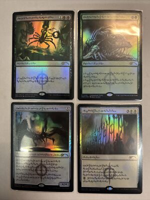 PHYREXIAN FOIL PROMO COMMANDER PARTY Beast Within Norn's Annex Crawler Dismember