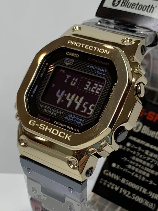 CASIO G-SHOCK GMW-B5000TR-9JR Tough Solar Digital Mens Watch Used