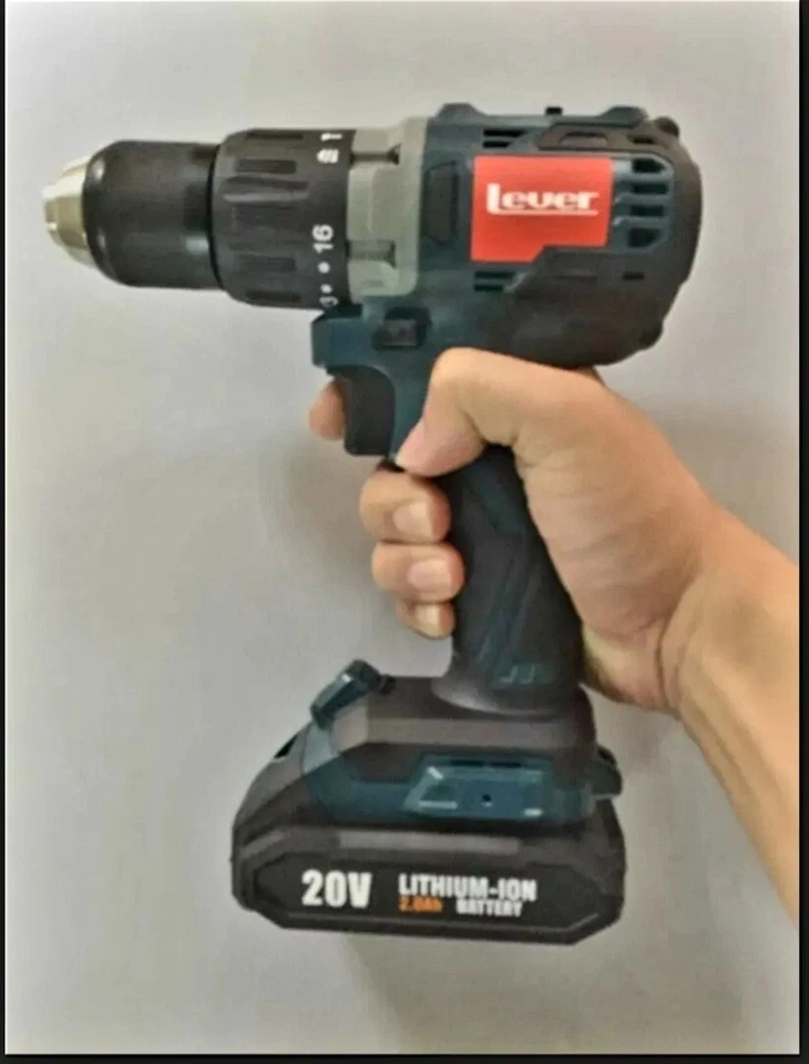 "LEVER" Brushless Cordless Drill ( Model : VPCD 2130 ) Electric Drill Machine - Image 3 of 4