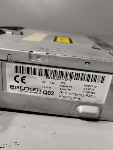 A2038202286 Sistema Audio/Radio Cd para MERCEDES-BENZ CLASE C (BM 203) BE 127088 - Imagen 3 de 10