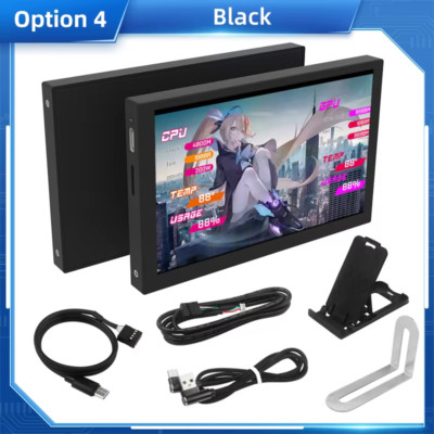 5 Zoll USB Typ C Display IPS Sekundärbildschirm LCD Computer CPU GPU RAM HDD 800X