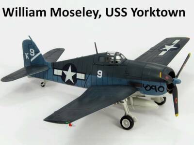 Hobby Master HA1108 1/72 Grumman F6F Hellcat USN VF-1, ''White 9'', USS Yorktown