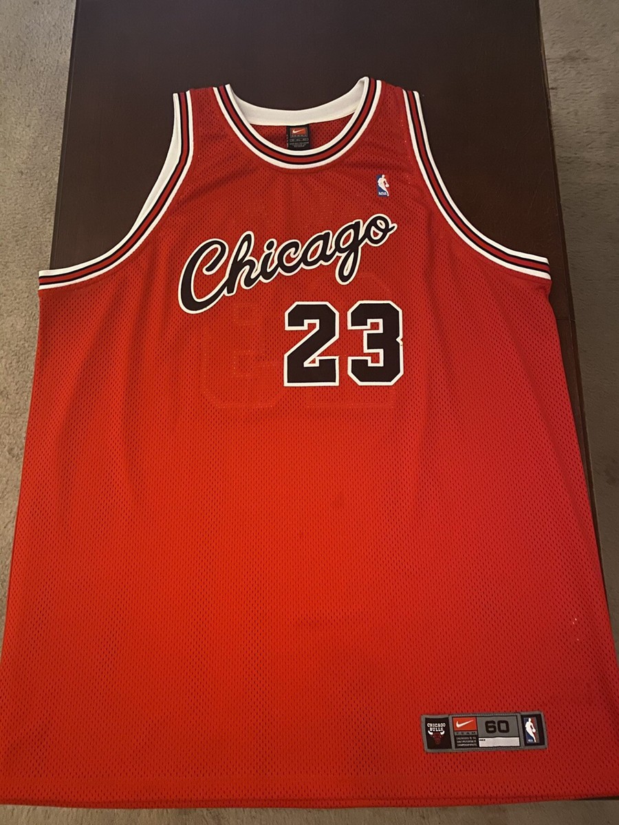 Michael Jordan Bulls Rookie Authentic Jersey Nike Size 60