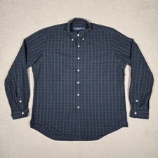 Ralph Lauren Shirt Mens XL Tartan Plaid Pony Casual Preppy Logo Button Down