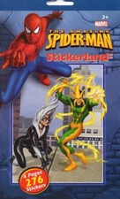 200 Stickers Marvel Spider-Man Friends Foes Villains Reward Party Favor NEW