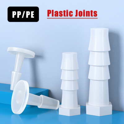Plastic Joints Barbed Hose Connector Male Threaded Tube Pipe Fittings Joiner