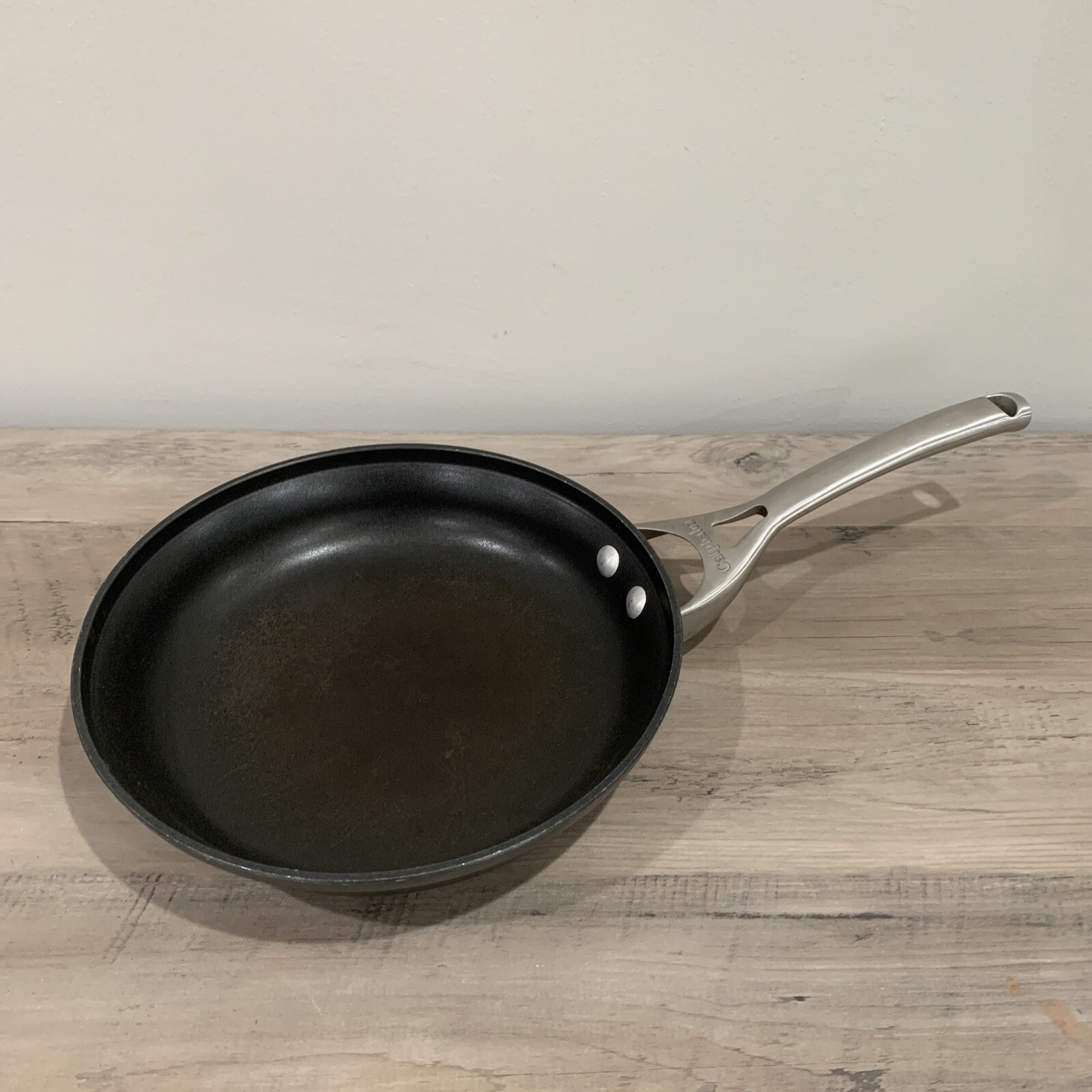 CALPHALON 10" Nonstick Fry Pan Skillet 1390 Anodized Aluminum Dishwasher Safe eBay