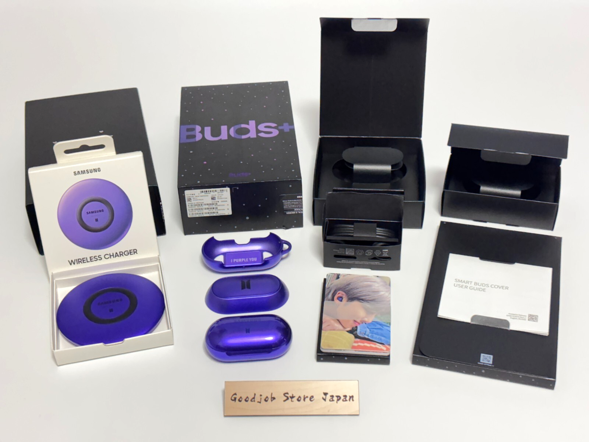 【未使用】BTS SAMSUNG Galaxy Buds+イヤホン　チャージャー Samsung Galaxy Buds+ BTS Edition Wireless Earphone Charger