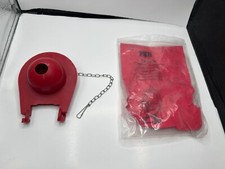 Korky 92017 Red Eljer Titan Flapper for 3 in. Large Toilet Flush Valves