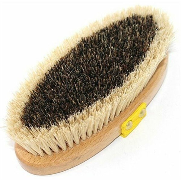 Equerry Horse Grooming Body Brush Mexican Fibre 27mm Trim X Size