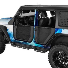 Tube Half Doors Fit 18-25 Jeep Wrangler Jl Gladiator Jt Safe Open Air Driving