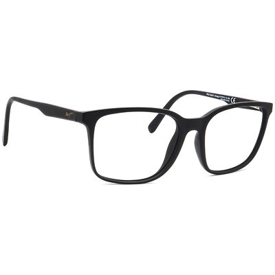 Maui Jim Sunglasses Frame Only MJ-756-06 Wild Coast Black Square Italy 56  mm