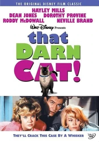 That Darn Cat ~ DVD 2005 FS ~ Dean Jones; Hayley Mills ~ Disney