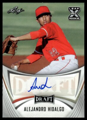 2021 LEAF DRAFT AUTO Alejandro Hidalgo Auto #BA-AH1 R42