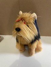 Rare 2016 Toys R Us Yorkshire Terrier Shih Tzu plush brown puppy dog new w tags