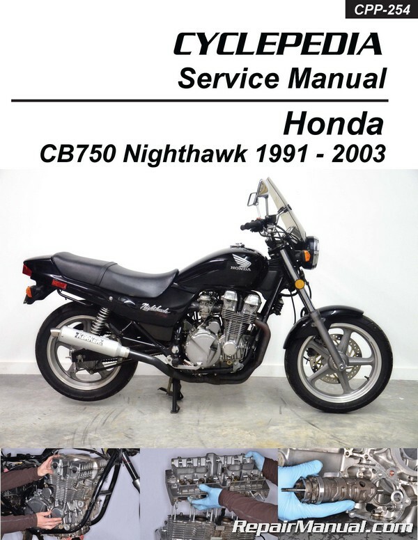 HONDA CB750 ナイトホーク750 サービスマニュアル ホンダ（HONDA） ナイトホーク750 サービスマニュアル 正規 中古