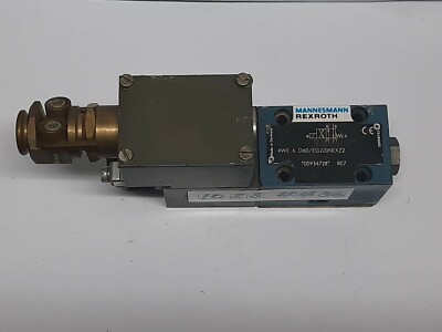 Rexroth Mannesmann 4WE 6 D60/EG220NEXZ2 Hydraulic Solenoid Valve 