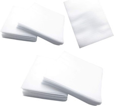 100 Pack White Cushion Foam Pouches, Moving Foam Wrap Pouches Protect Dishes, Fu