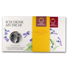 2024 Austria Silver €10 Language of Flowers (Violet)
