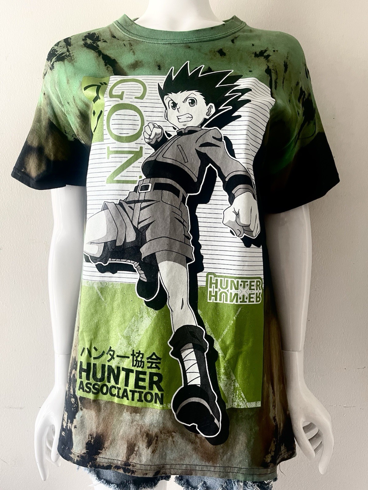 Hunter x Hunter Gon Graphic Custom Tye-Dye T-Shir… - image 1