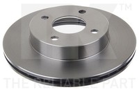2X NK Bremsscheibe 202268 Passend FüR Nissan