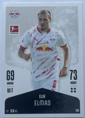 Topps Match Attax Bundesliga 24/25 Karte Nr. 190 Eljif Elmas