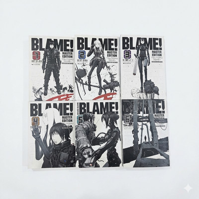 Blame! Master Edition Manga volume 1-6 (End) Single/Full Set English Version