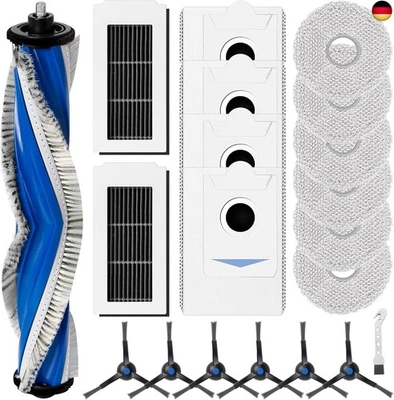 MARKENLOS 20 Stück Zubehör für ECOVACS DEEBOT X5 OMNI,X5 PRO OMNI Saugroboter