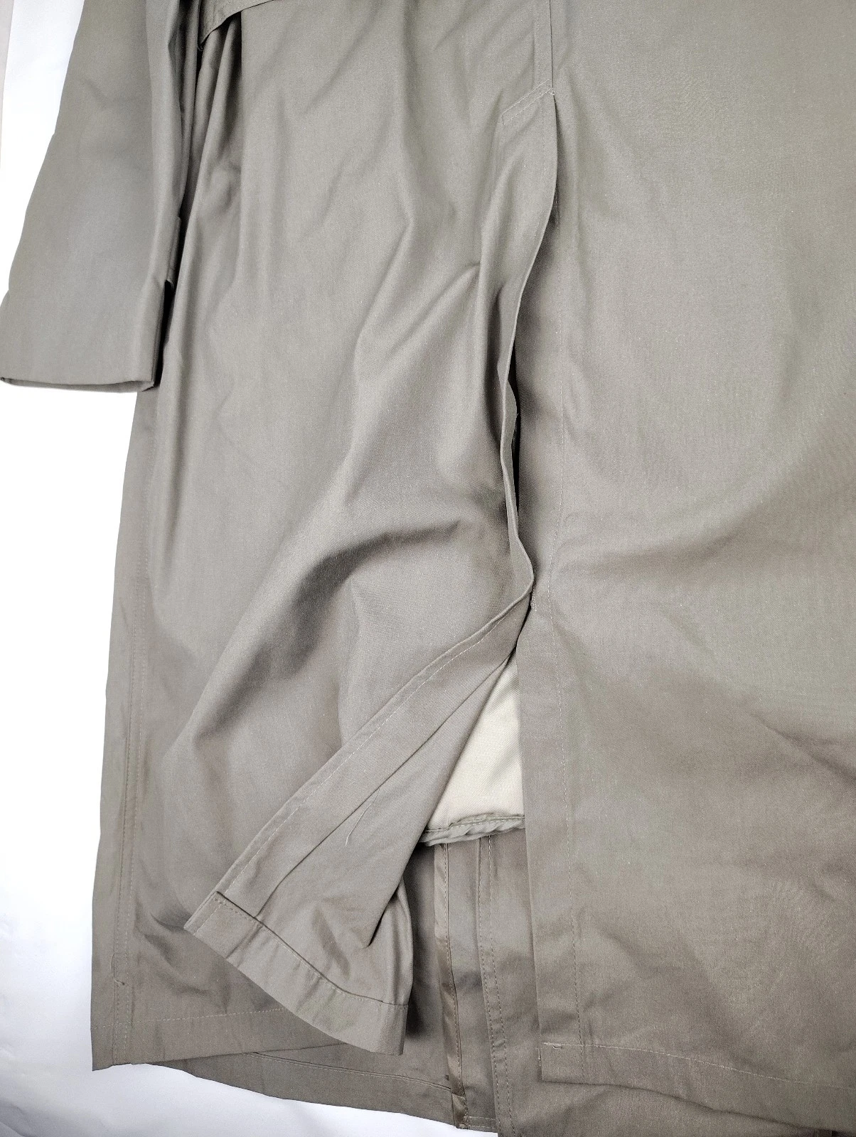 NWT DSCP Valor Collection All Weather Trench Coat Removable Quilt Liner Mens 40L - product detail image 11