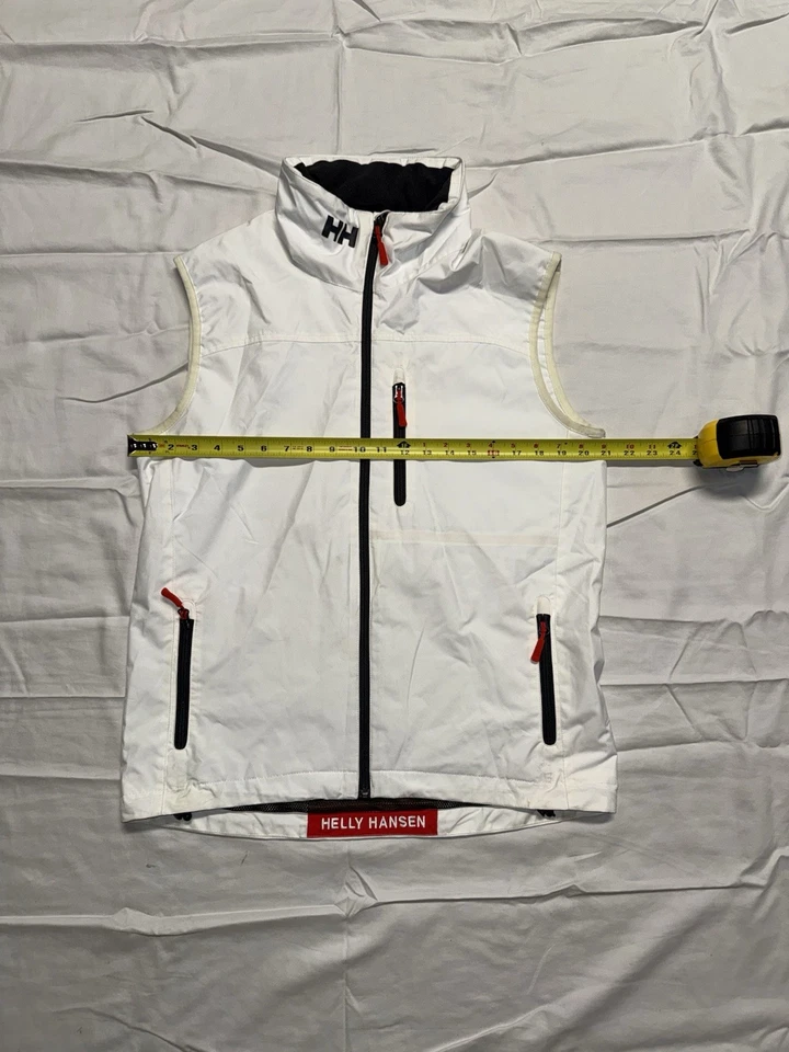 Chaleco de vela impermeable Helly Hansen Day Breaker ligero para hombre blanco medio Foto 4 de 4