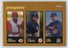 2001 Chrome Prospects Retrofractor Erick Almonte Felipe Lopez Gookie Dawkins s7f