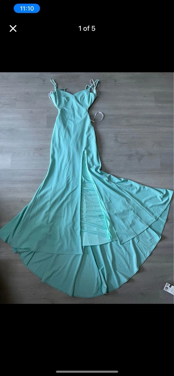 sherri hill blue sequin dress Sherri Hill Dress 55131 main image 1