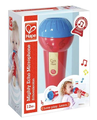 Hape Echo-Mikrofon | Karton | E0337 | 2022 | Toynamics Europe