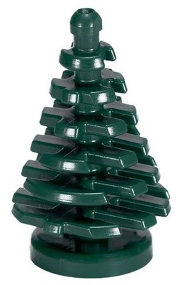 LEGO New Dark Green Pine Tree Plant Small 2x2x4 Christmas Castle Part 2435 D816