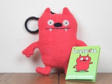 Uglydolls Dave Darinko 4.5" Plush Backpack Clip Stuffed Keychain Ugly Doll NEW 