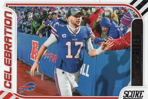 2023  PANINI SCORE JOSH ALLEN #16 - Bild 1 von 2