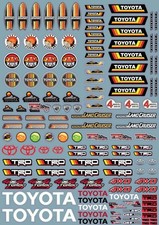 Sticker A4 board toy, TRD, rc scale, crawler, model making