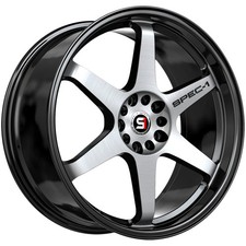 Spec-1 Spt-33 15x9 4x1004x4.5 15mm Blackmachined Wheel Rim 15 Inch Spec-1 Spt-33 15x9 4x1004x4.5 15mm Blackmachined Wheel Rim 15 Inch
