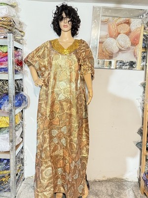 African Beaded Sequence Dress