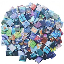 200-Piece 1:12 Scale Miniature Books Collection - Classic Novel Replicas, Rea...