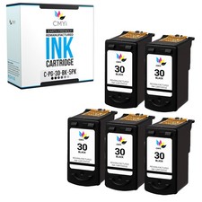 5PK Compatible CMYi PG30 Ink Cartridge for Canon PIXMA MP140 MP190 MX300 MX310