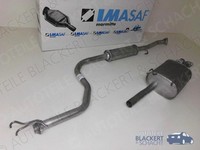 Imasaf Auspuffset Ab Kat für Honda Civic V Stufenheck 1.6 Vti 1991-1995|MSD+ESD