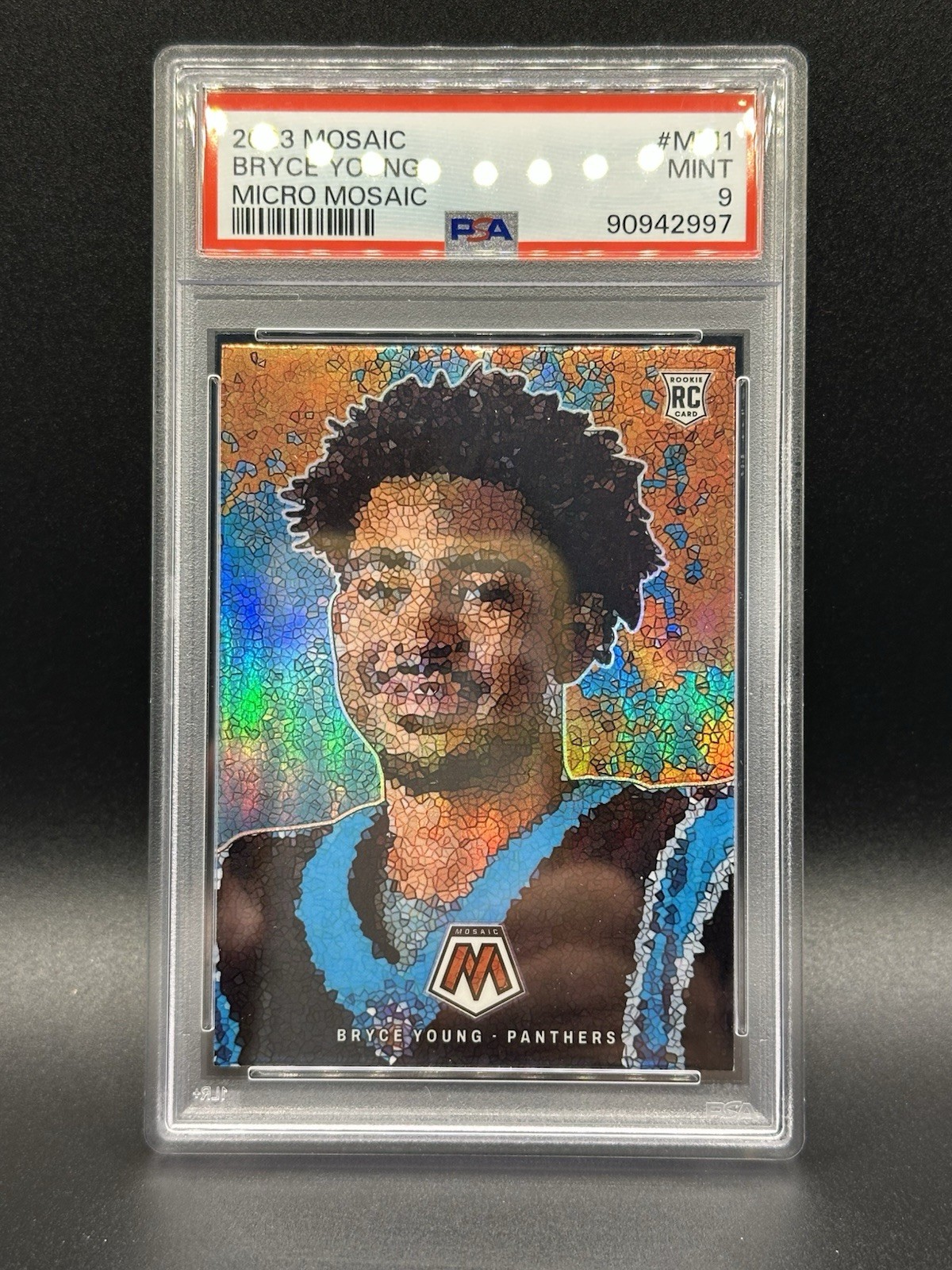 2023 Panini Mosaic - Micro Mosaic Bryce Young #MM-1 (RC)