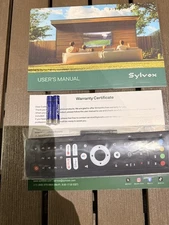 Remote Control for Sylvox Outdoor TV 2.0 Series IR Bluetooth Voice 3-in-1 Remote